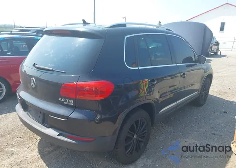 2012 Volkswagen Tiguan Se из США, поврежденный, VIN WVGBV7AX6CW545387